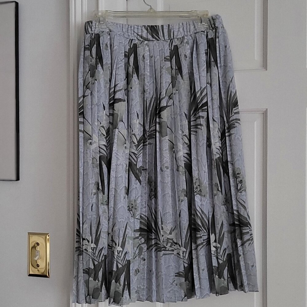 Ted Baker Pleated Midi Skirt